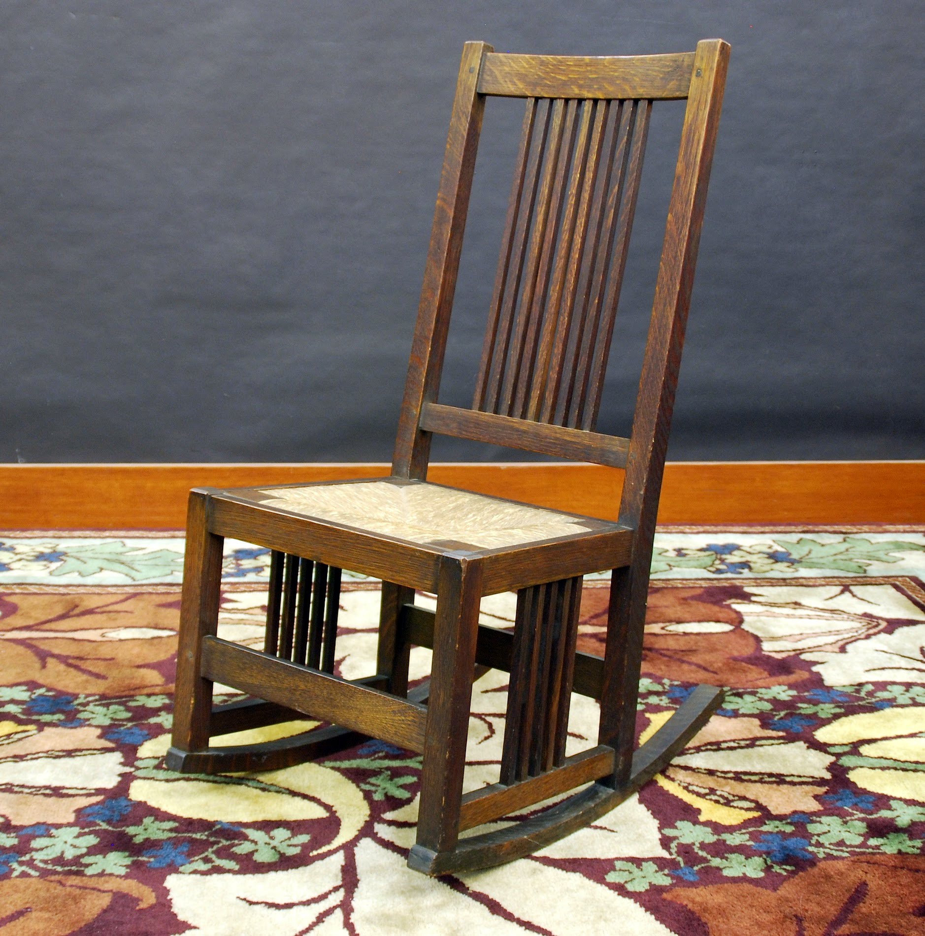 stickley sewing rocker