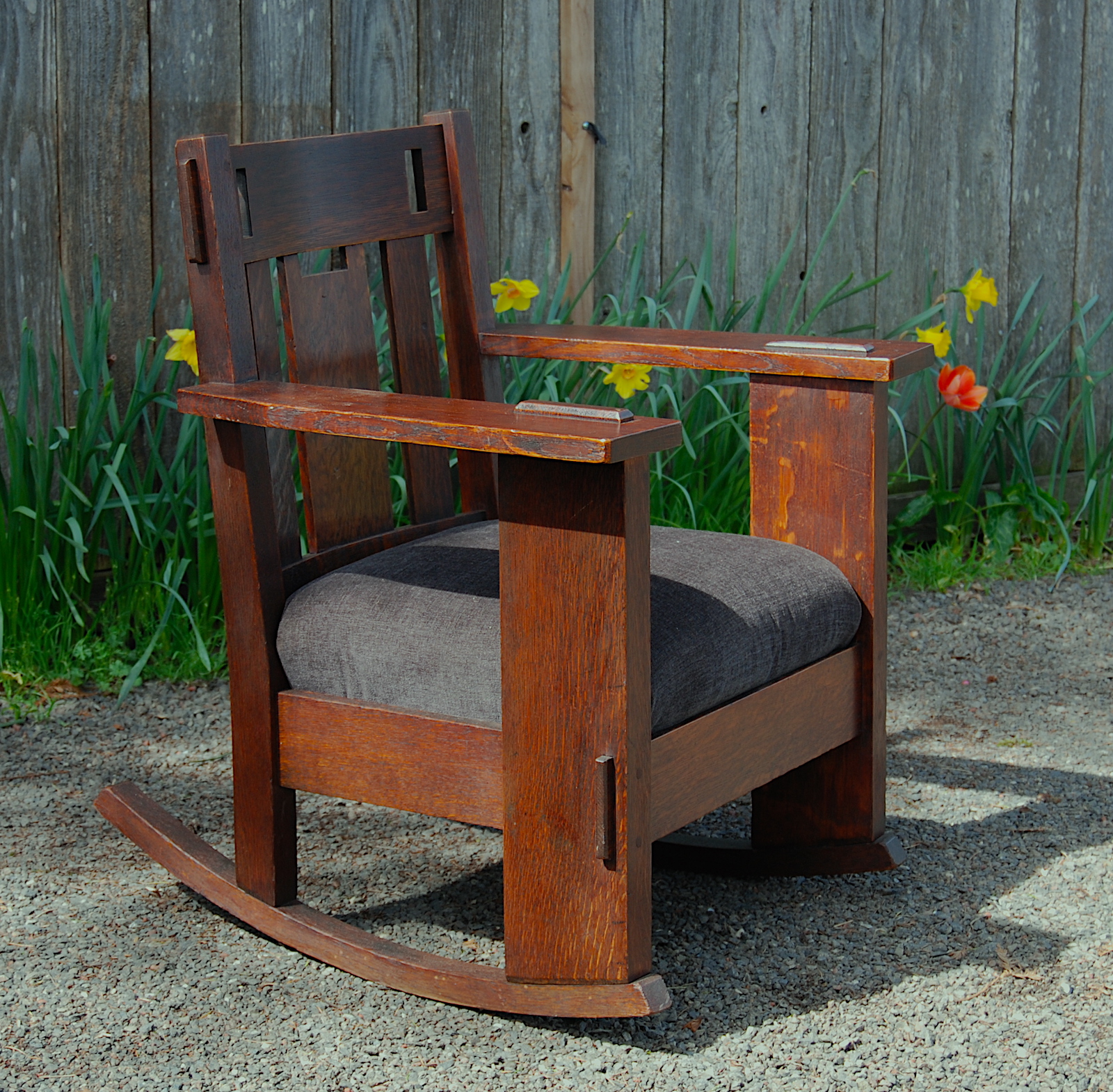 charles stickley rocking chair