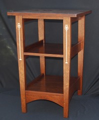 Voorhees Craftsman Mission Oak Furniture Nightstands