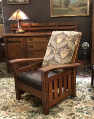 Voorhees Craftsman Mission Oak Furniture Morris Chairs