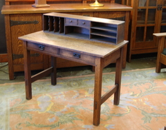 Voorhees Craftsman Mission Oak Furniture Desks